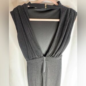 Elegant Black Sleeveless Dress